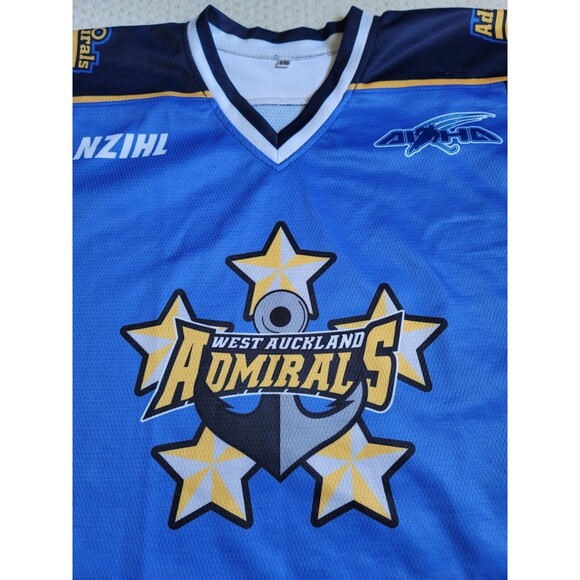 RARE West Auckland ADMIRALS New Zealand NZIHL Youth hockey jersey, 16 - Picture 3 of 6